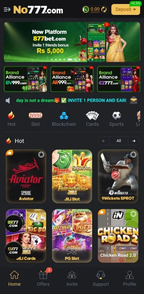NO777 Game