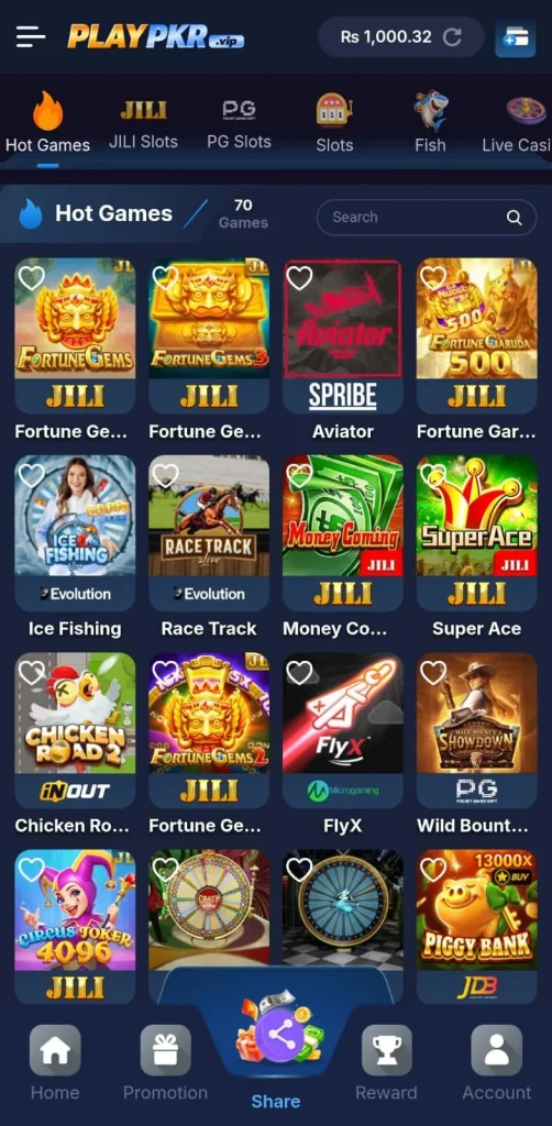 PLAYPKR Game