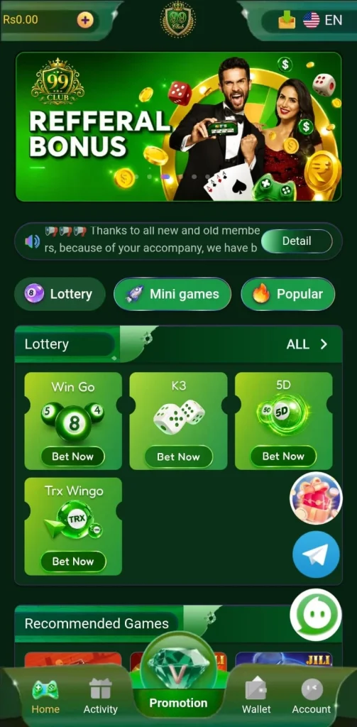 99Club Game